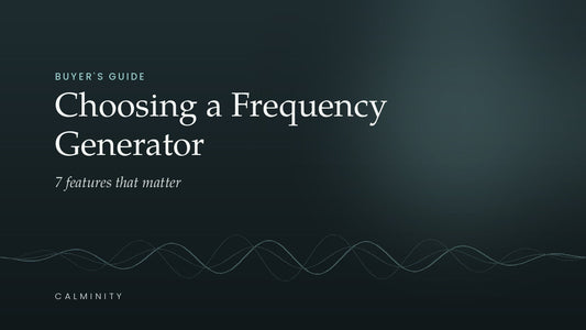 How to Choose a Frequency Generator for Home Wellness: A Buyer’s Guide