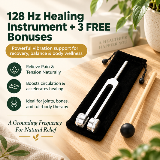 128 Hz Healing Instrument + 3 FREE Bonuses