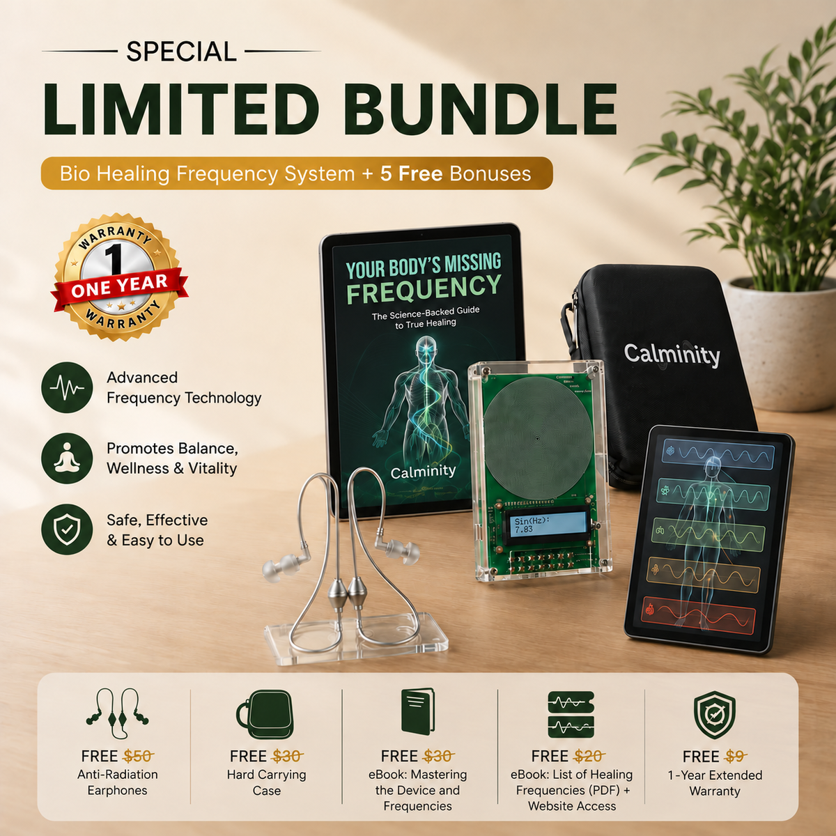Bio-Healing Frequency Generator - The Natural Solution Your Body's Been Waiting For